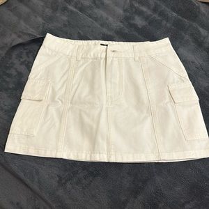 City Beach Offical (Ava & Ever) White/Cream denim Skirt